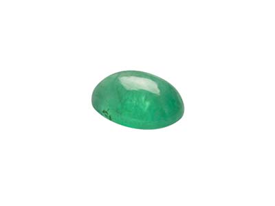 Smaragd, Ovaler Cabochon, 8 X 6 mm - Standard Bild - 3