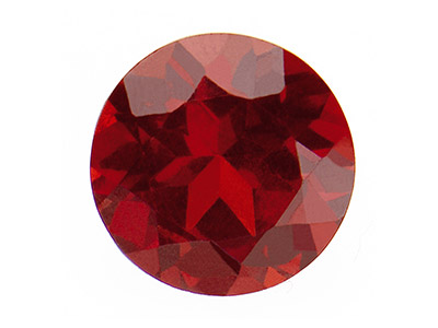 Runder Granat, 3 MM