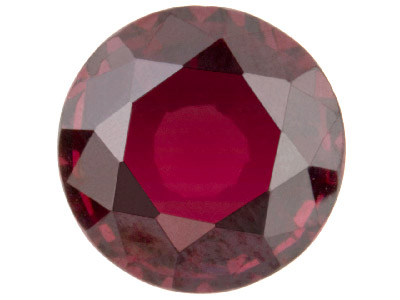 Runder Granat, 6 MM