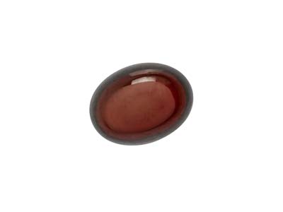 Granat, Ovaler Cabochon, 8 X 6 mm - Standard Bild - 1