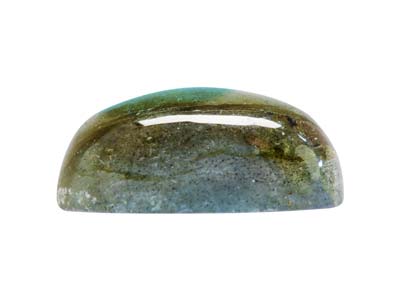 Labradorit, Ovaler Cabochon, 12 X 10 mm - Standard Bild - 2