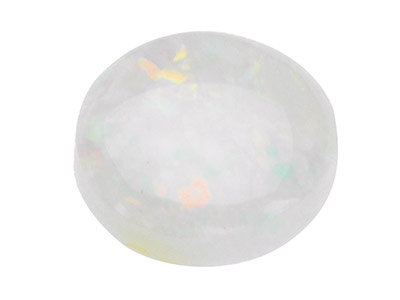 Opal, Runder Cabochon, 4mm