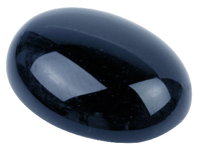 Onyx, Ovaler Cabochon, 20 x 15 mm - Standard Bild - 1