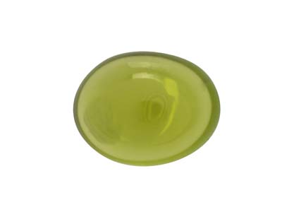Peridot, Ovaler Cabochon, 8 X 6 mm - Standard Bild - 1