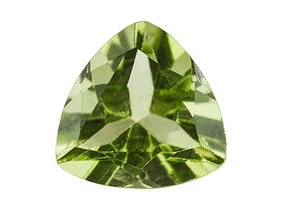 Peridot Dreieck, 6 MM - Standard Bild - 2