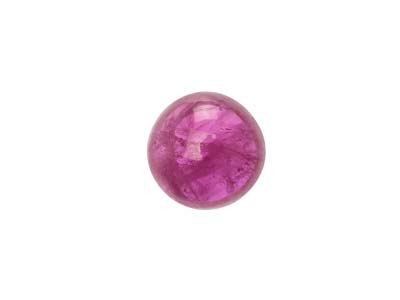 Rubin, Runder Cabochon, 4 mm - Standard Bild - 1