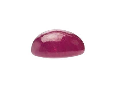 Rubin, Runder Cabochon, 4 mm - Standard Bild - 2