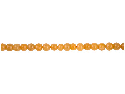 Roter Aventurin, Runder Feiner Stein 6 Mm, Strang Von 38-39 Cm