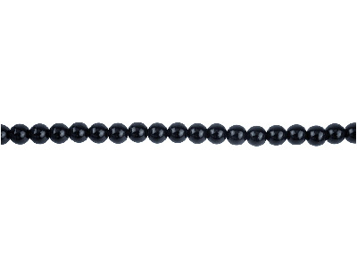 Onyx, Edelstein Rund 6 Mm, Strähne 40 Cm