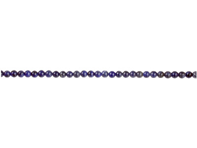 Sodalith, Feiner Runder Edelstein 4mm, 40 Cm Langer Faden