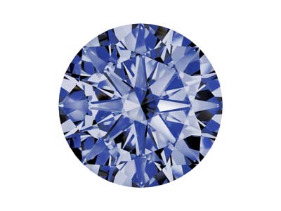 Nanogem Glaskeramik, Alpha Brillant2,00 Mm, Tanzanite, Preciosa