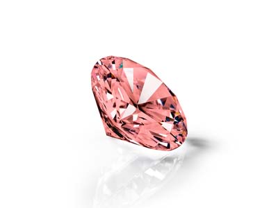 Preciosa Cubic Zirconia, The Alpha Round Brillant, 1 mm, Rhodolit - Standard Bild - 2