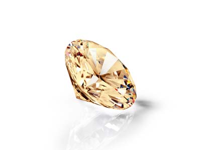 Zirkoniumoxid, Alpha Brillant, 2,00mm, Champagner, Preciosa - Standard Bild - 2