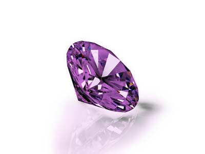 Preciosa Cubic Zirconia, The Alpha Round Brillant, 2,5 mm, Amethyst - Standard Bild - 2