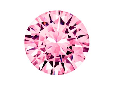 Zirkoniumoxid, Alpha Brillant, 2,50mm, Pink, Preciosa
