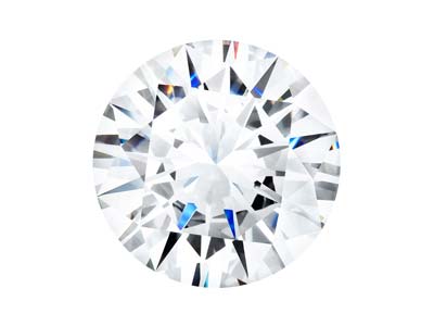 Zirkoniumoxid, Alpha Brillant, 2,50mm, Wei, Preciosa