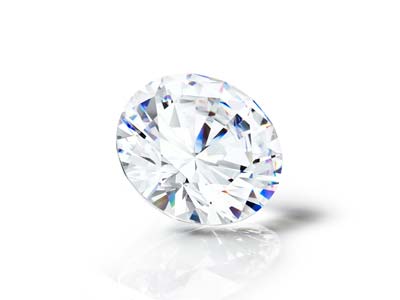 Preciosa Cubic Zirconia, The Alpha Round Brillant, 2,5 mm, Weiß - Standard Bild - 3