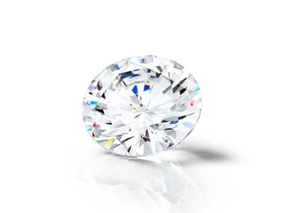 Preciosa Cubic Zirconia, The Alpha Round Brillant, 2,75 mm, Weiß - Standard Bild - 4