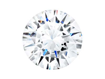 Preciosa Cubic Zirconia, The Alpha Round Brillant, 3 mm, Weiß - Standard Bild - 1