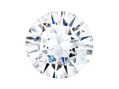 Preciosa Cubic Zirconia, The Alpha Round Brillant, 3,25 mm, Weiß - Standard Bild - 1