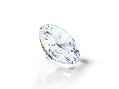 Zirkoniumoxid, Alpha Brillantschliff, 4,25 Mm, Weiß, Preciosa - Standard Bild - 2
