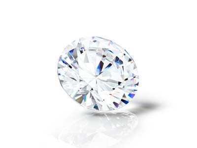 Preciosa Cubic Zirconia, The Alpha Round Brillant, 4,75 mm, Weiß - Standard Bild - 3