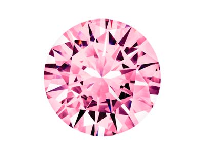 Zirkoniumoxid, Alpha Brillant, 5,00mm, Rosa, Preciosa