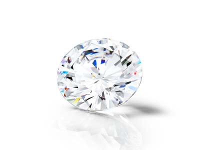Zirkoniumoxid, Alpha Brillant, 6,50mm, Weiß, Preciosa - Standard Bild - 4