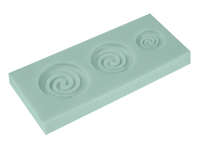 Silikonform, Motiv Spirale