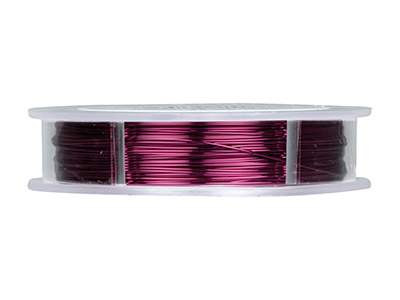 Beadalon Artistic Wire 24 Gauge Magenta 18.2m - Standard Bild - 2