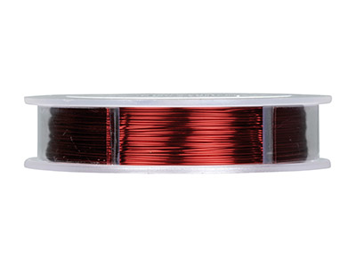 Beadalon Artistic Wire 24 Gauge Red 18.2m - Standard Bild - 2