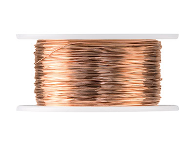 Blanker Kupferdraht 0,20 Mm, Artistic Wire Von Beadalon, Spule 27,40 Meter - Standard Bild - 2