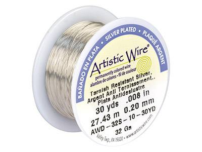 0,20 MM Silberdraht, Artisticwire Von Beadalon, 27,40 M Spule