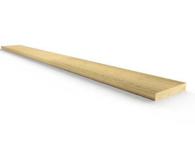 Flachkupferdraht 0,75 X 5 Mm, Farbevergoldet, Artistic Wire Von Beada Lon, 0,91 Meter - Standard Bild - 2
