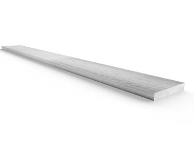 Kupferflachdraht 0,75 X 5 Mm, Silberfarbig Anlaufgeschützt, Artistic Wirede Beadalon, 0,91 Meter - Standard Bild - 2