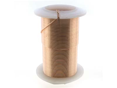 Wire Elements, 20 Gauge, Rose Gold Colour, Tarnish Resistant, Medium Temper, 15yd/13.72m - Standard Bild - 3