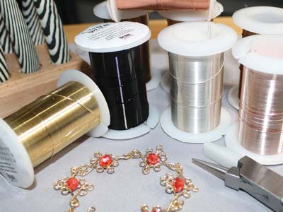 Halbhart Kupferdraht Mit Anlaufschutz In Ros{gold, 0,80 Mm, 13,70 M Spule - Standard Bild - 8