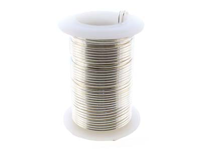 Wire Elements, 16 Gauge, Silver Colour, Tarnish Resistant, Medium Temper, 8yd/7.32m - Standard Bild - 3