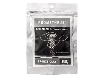 Prom Jewellers Sterling White Bronze Clay 100g - Standard Bild - 1