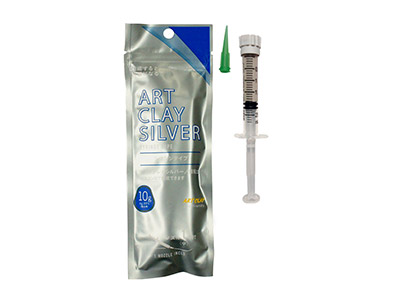 Art Clay Silberknetmasse, 10 G Spritze Mit 1 Nadel