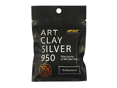 Silberknete 950 Art Clay, Beutel 50g