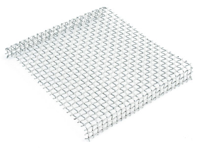 Standard Trägergestell Aus Drahtgitter, Vorgeformt, 100 x 100 mm, Edelstahl - Standard Bild - 1