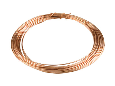Runddraht Geglühtes Kupfer 0,80 Mm,spule 7,50 M