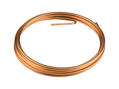 Quadratdraht Geglühtes Kupfer 1,60 Mm, 3-m-rolle