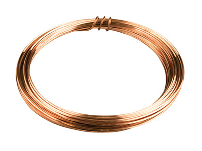 Quadratdraht Geglühtes Kupfer 1,00 Mm, Spule 7,50 M