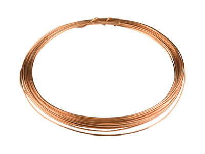 Quadratdraht Geglühtes Kupfer 0,60 Mm, Spule 7,50 M