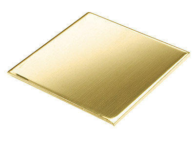 Messingplatte, 0,70 X 100 X 100 MM