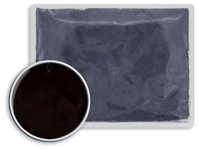 Schwarzer Opaker Emaille Nr. 600, 25 G, Wgball