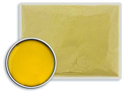 Gelbe Opake Emaille Nr. 670, 25 G, Wgball