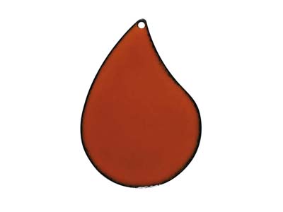 Orangefarbener Opaker Emaille Nr. 676, 25 G, Wg Ball - Standard Bild - 2